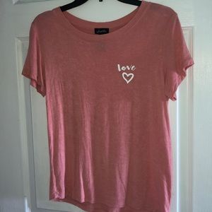 Short sleeve LOVE shirt
